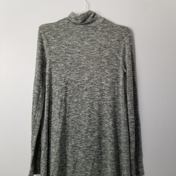 Zara Mock Neck Long Sleeve Gray Dress size Small - Picture 8 of 9